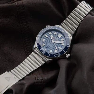 Forstner Barrel Bracelet for Omega Seamaster, Aqua Terra, Railmaster, and Planet - Picture 1 of 11