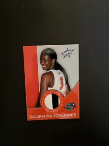 2008 Rittenhouse WNBA All Star Jersey Relic #/444 Delisha Milton-Jones 2 Color - Picture 1 of 1
