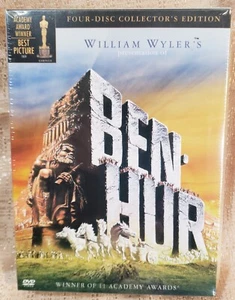 New BEN-HUR 4 DVD Disc Collectors Edition Rated G - Picture 1 of 5