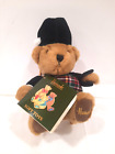 Nwt Harrods Piper Bean Toy 8" Plush Brown Bear Stuffed Animal Bagpipes Clean