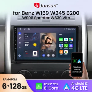 Radio de coche DAB+ NAVI para Mercedes Benz clase A/B Viano VITO GPS Android 13 128G - Imagen 1 de 13