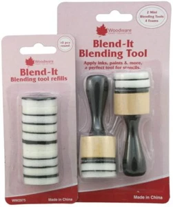 Woodware Mini Blend-It Blending Tool, Replacement Foam Pads Refill, Set CHOOSE - Picture 1 of 4