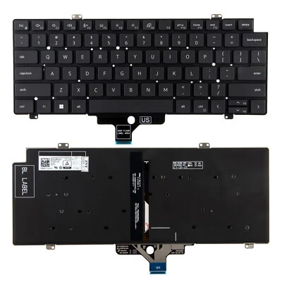 For Dell Latitude 5420 5421 5430 0CVGNH PK132UG2A00 US Keyboard with Backlight