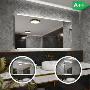 Badspiegel mit LED Spiegel mit Beleuchtung Wandspiegel  nach Maß Hobart - Bild 1 von 7