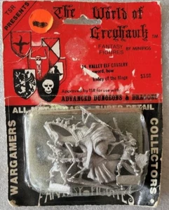 The World of Greyhawk Fantasy Figuren 14 Talelfen Kavallerie Schwert, Bogen - Bild 1 von 2