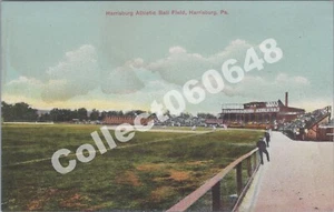 Harrisburg PA-Béisbol Atlético-Campo Base-Tribuna-Defín-Pennsylvania - Imagen 1 de 2