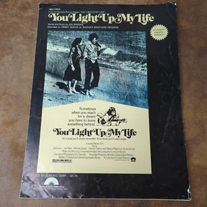 You Light Up My Life Debby Boone Joe Brooks (Vintage Sheet Music 1979) - Picture 1 of 4