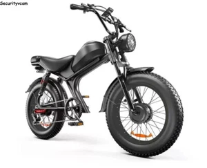 48V 2000W E-Bike 50km/h Hydr. Bremse 75km Reichweite 20 Zoll Fat Elektrofahrrad - Bild 1 von 20