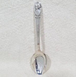 VTG WM ROGERS JOHN ADAMS 6" COLLECTOR SOUVENIR SPOON CHIEF JUSTICE JOHN MARSHALL - Picture 1 of 23