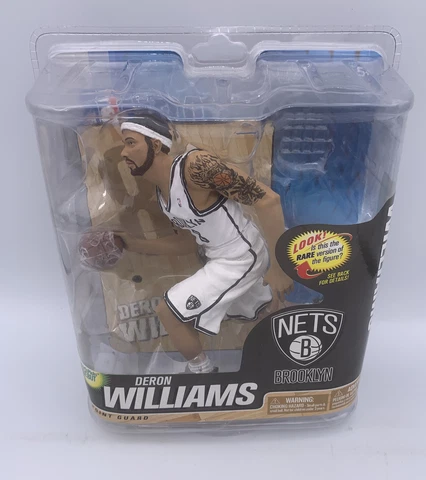 Deron Williams Brooklyn Nets~ White -McFarlane Action Figure NBA Series 22 Cover