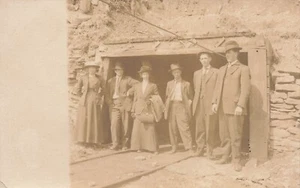 LP56 Pineville ? West Virginia Pinnacle Mine Mining 1914 RPPC Postcard - Picture 1 of 2
