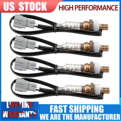 4PCS Upstream Downstream Oxygen O2 Sensor For 2003 Toyota 4Runner Limited - 4.7L — 第 1/4 张图片
