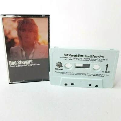 Rod Stewart - Foot Loose & Fancy Free (Cassette 1977 WEA Warner Bros.) - Image 1 of 3
