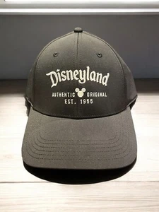 Disney Parks Disneyland Original Logo Nike Dri Fit Black Baseball Cap Golf Hat - Picture 1 of 2