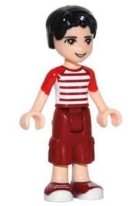 Lego Friends Nate 41129 Minifigura Nueva D2 - Imagen 1 de 3