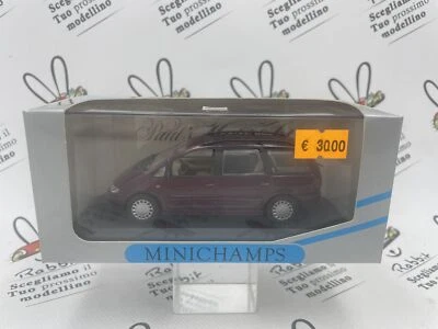 DIE CAST " FORD GALAXY 1995 RED MET " MINICHAMPS 1/43 (430 084162) - Immagine 1 di 2