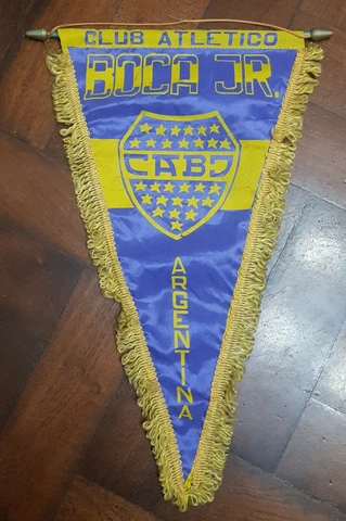 rare Pennant BOCA JUNIORS 1972 Argentina Soccer  FOOTBALL team Cover