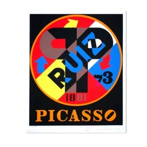 Robert Indiana - Picasso Homage - Screenprint signed & numbered - Picture 1 of 12