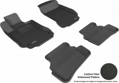 Alfombrilla 3D MAXpider 2008-14 para Mercedes-Benz Clase C W204 sedán primera segunda fila Foto 1 de 4