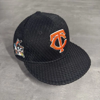 Gorra Minnesota Twins New Era 7 3/8 2017 ASG Home Run Derby Naranja Floral Foto 1 de 4
