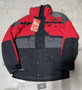 Vintage The North Face Steep Tech Access Daunenjacke Herren Gr. M rot schwarz - Bild 1 von 7