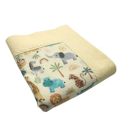 Baby Bibs Etc Handmade Flannel Gender Neutral Baby Blankets Baby Shower Present - Image 1 of 3