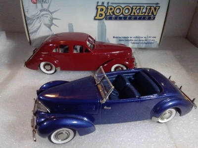 BROOKLIN COLLECTION 1/43 Scale 1940 GRAHAM HOLLYWOOD CONVERTIBLE - Image 1 of 4