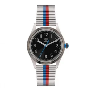 Adidas Men's Code Four Watch Steel / Black - Picture 1 of 6