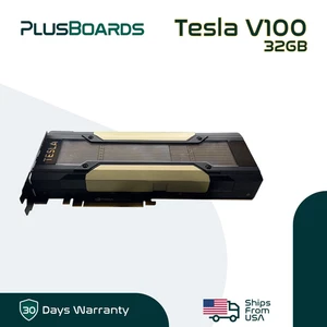 NVIDIA Tesla V100 32GB PCIe 3.0 Accelerator Video Graphics Card 5120C Volta 640C - Picture 1 of 13