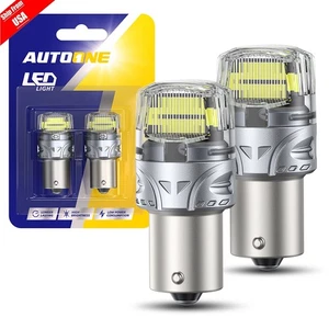 AUTOONE 1156 7506 LED Bombillas de Respaldo Inverso Lámpara 6000K Blanco 3000LM Canbus - Imagen 1 de 15