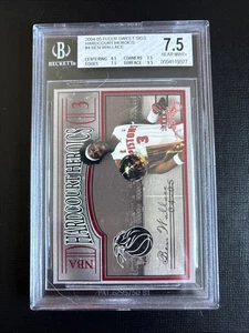 2004-05 Ben Wallace Fleer Sweet Sigs Hardcourt Heroics #4/25 HH HOF - Bild 1 von 4
