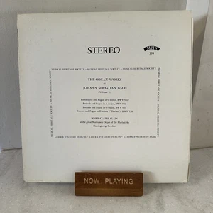 Johann Sebastian Bach, Alain – The Organ Works (Vol 3) - Vinyl LP - VG+/VG+ - Picture 1 of 2