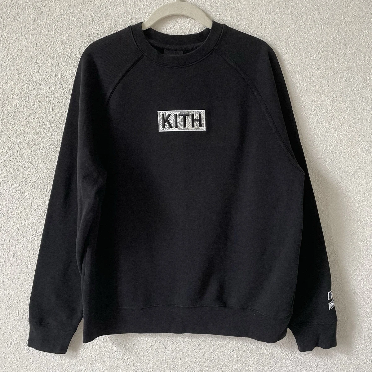 Mサイズ】KITH CLASSIC LOGO CREWNECK black