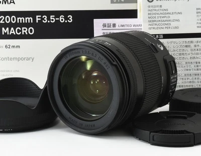 SIGMA Contemporary 18-200mm F/3.5-6.3 DC MACRO OS HSM Nikon [Near Mint] #2118334 - Image 1 of 4