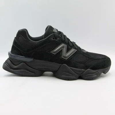 New Balance 9060 Unisex Tenis Zapatos para Correr Triple Negro Gato U9060BPM Foto 1 de 4