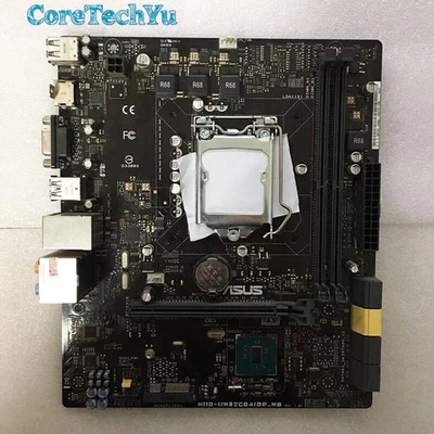 For ASUS H110-I M32CD4 DP_MB REV 1.04 LGA1151 DDR4 M-ATX Motherboard Tested OK/* - Image 1 of 4