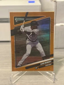 2021 Panini Donruss Holo Orange - Luis Robert - Chicago White Sox - Picture 1 of 1