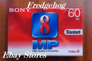 SUPER QUALITY SONY P5-60 MP VIDEO 8 / 8mm / Hi8 CAMCORDER TAPE / CASSETTE - Picture 1 of 5