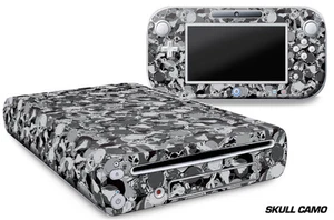Skin Decal Wrap for Nintendo Wii U Gaming Console & Controller Sticker SKLL CAMO - Picture 1 of 1