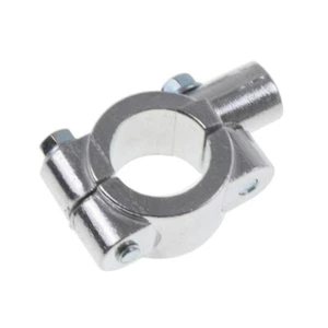 Motorcycle Handlebar Adaptor Clamp on Mount Bracket Stand 10mm 8mm Thread - Zdjęcie 1 z 9