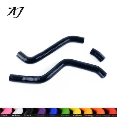 Manguera de radiador de silicona negra para Yamaha Thundercat YZF600R YZF 600R 1996-2007 Foto 1 de 4