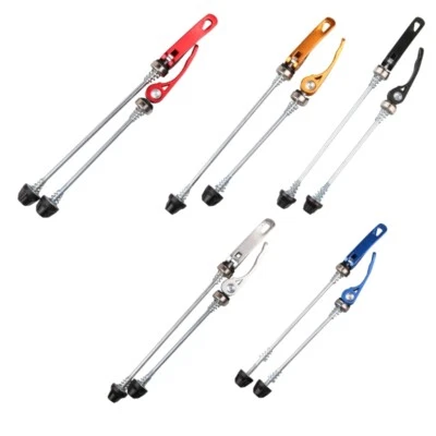2pack Durability Skewers Road Bicycles Wheel Locking Skewers Front Rear Skewers - Image 1 of 4