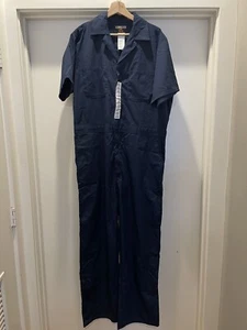 VTG Walls Coveralls Large 42 Navy Blue BRAND NEW Mechanic - Picture 1 of 4