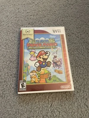 Brand New Sealed Super Paper Mario Nintendo Selects Edition (Nintendo Wii) - Image 1 of 4