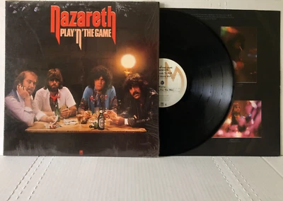 Nazareth PLAY 'N' THE GAME Original 1976 A&M Columbia Club CRC SHRINK NM/NM - Image 1 of 4