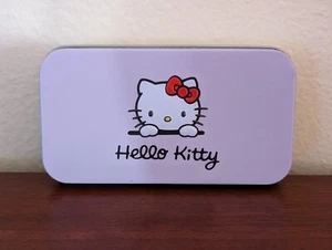 Hello Kitty 7-teiliges Make-up Pinsel Set Rosa wird auch mit rosa Blechdose geliefert - Bild 1 von 8