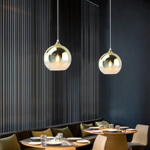 Kitchen Pendant Lights Bar Ceiling Light Living Room Glass Lamp Pendant Lighting - Picture 1 of 12