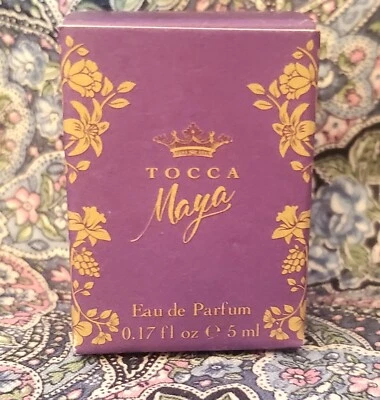  Tocca Maya Eau de Parfum Nuevo en Caja Mujeres 5.0 ml/0.17 OZ Mini Viaje Foto 1 de 2