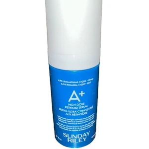 SUNDAY RILEY A+ HIGH DOSE RETINOID SERUM Travel Size .27 oz NEW - Picture 1 of 5