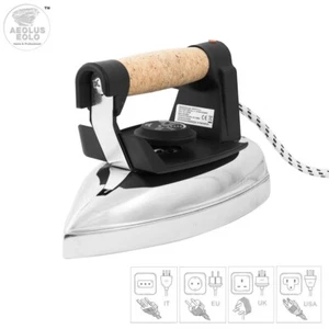 Plancha profesional en seco con placa satinada EOLO FR04 V5 STIR SAT - Imagen 1 de 8